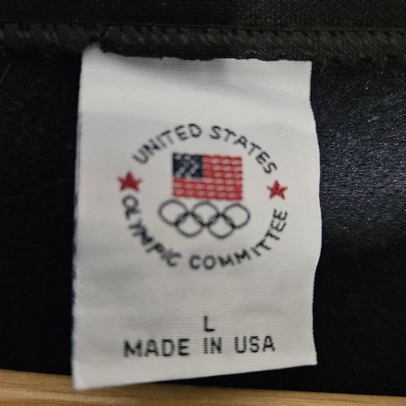 USA Olympic Committee Navy Blue Full Zip Track Jacket - Picture 4 of 5